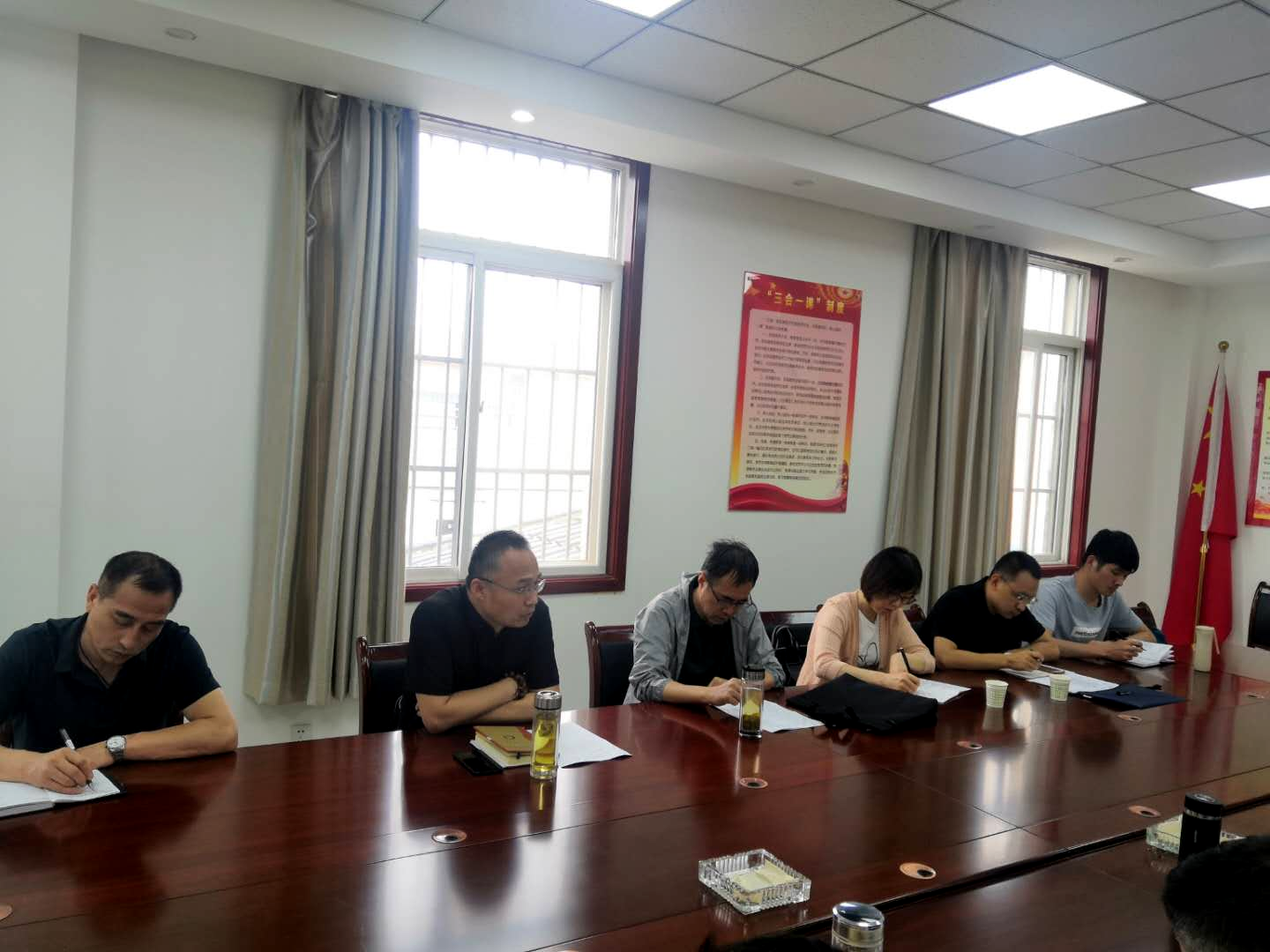 陜儲糧集團對咸陽庫、楊凌庫、扶風庫等開展安全生產工作專項檢查及區域夏糧生產質量情況調查